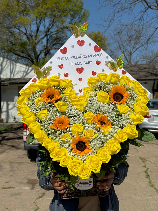 Arreglo de corazón 🌼