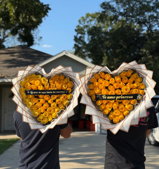 Ramo de corazón 🌼