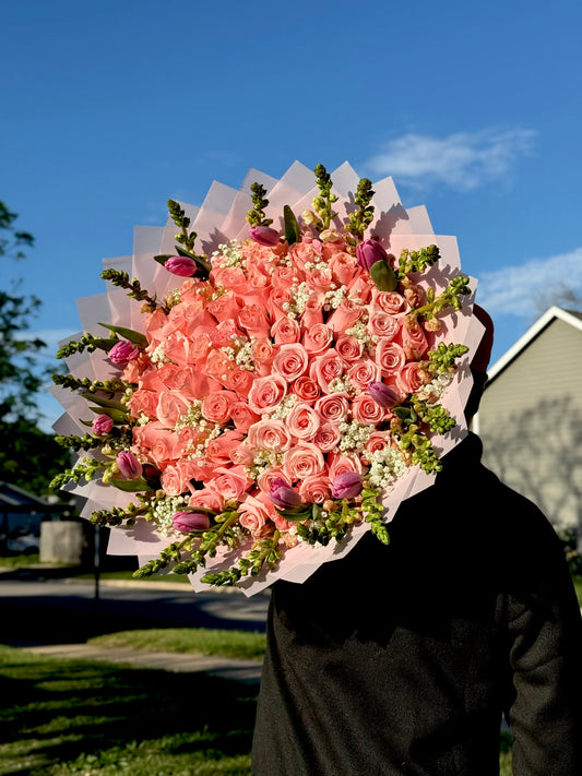 Ramo de 100 rosas 🌹