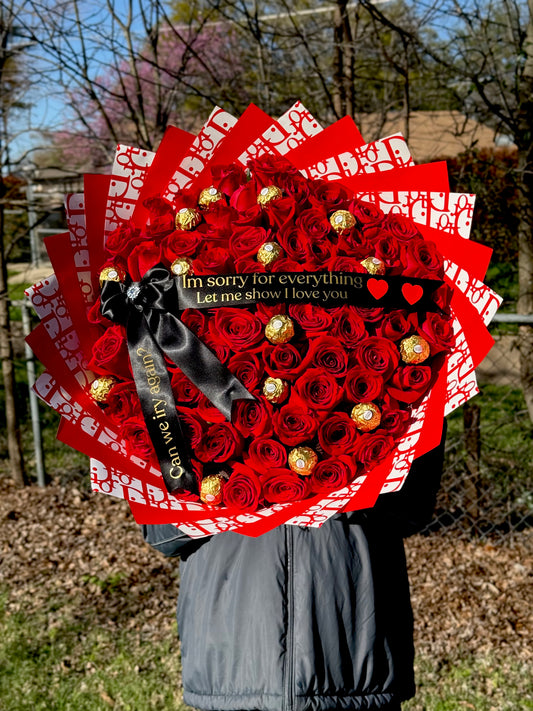 Ramo buchon + chocolates