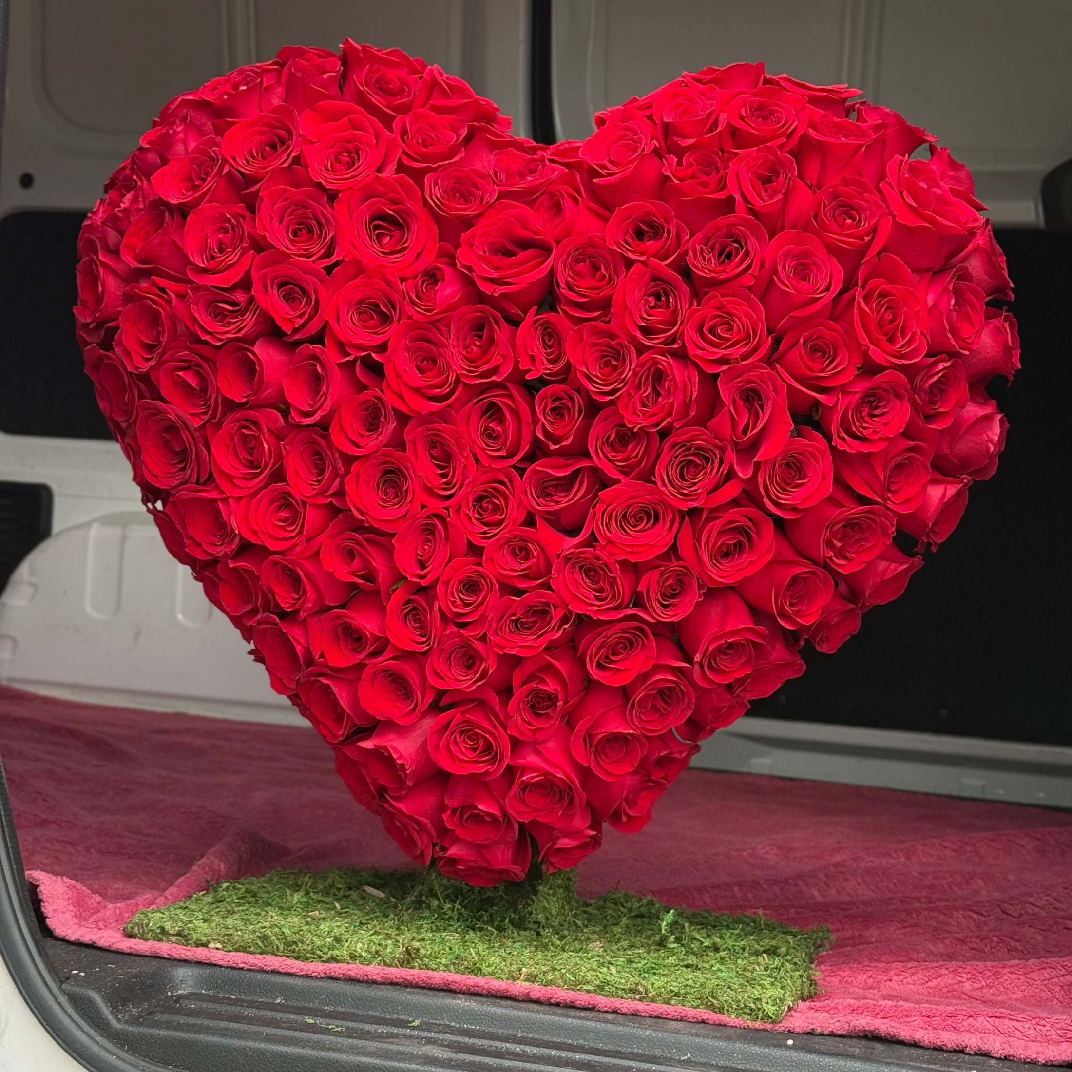 corazón de rosas 🌹