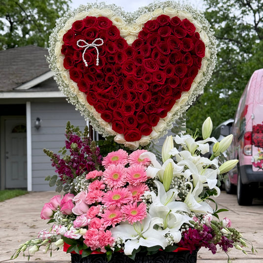 Arreglo de 120 rosas ❤️🌹