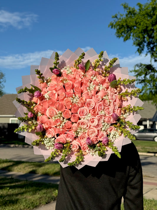 Ramo de 100 rosas 🌹