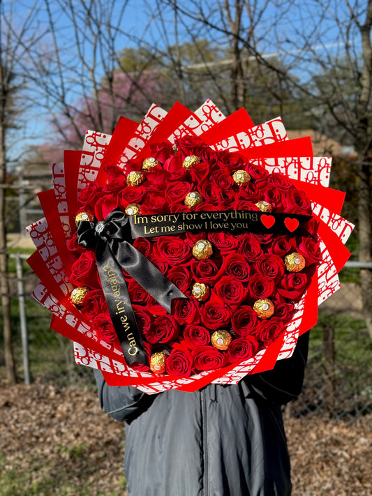 Ramo buchon + chocolates