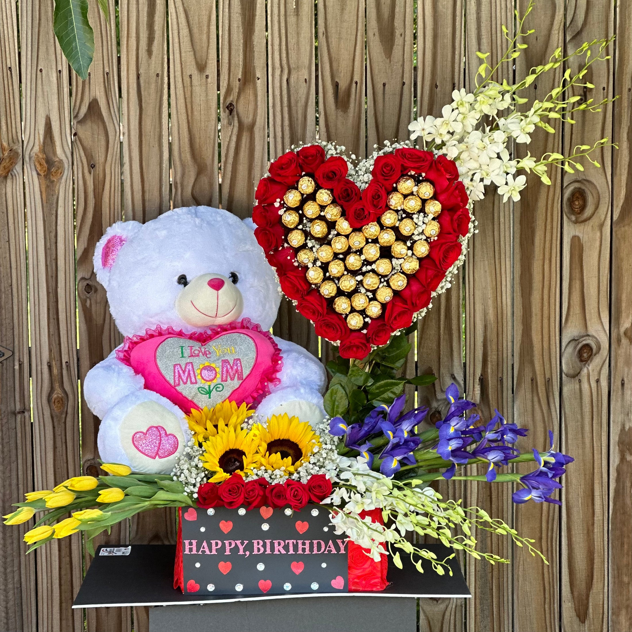 Arreglo con oso