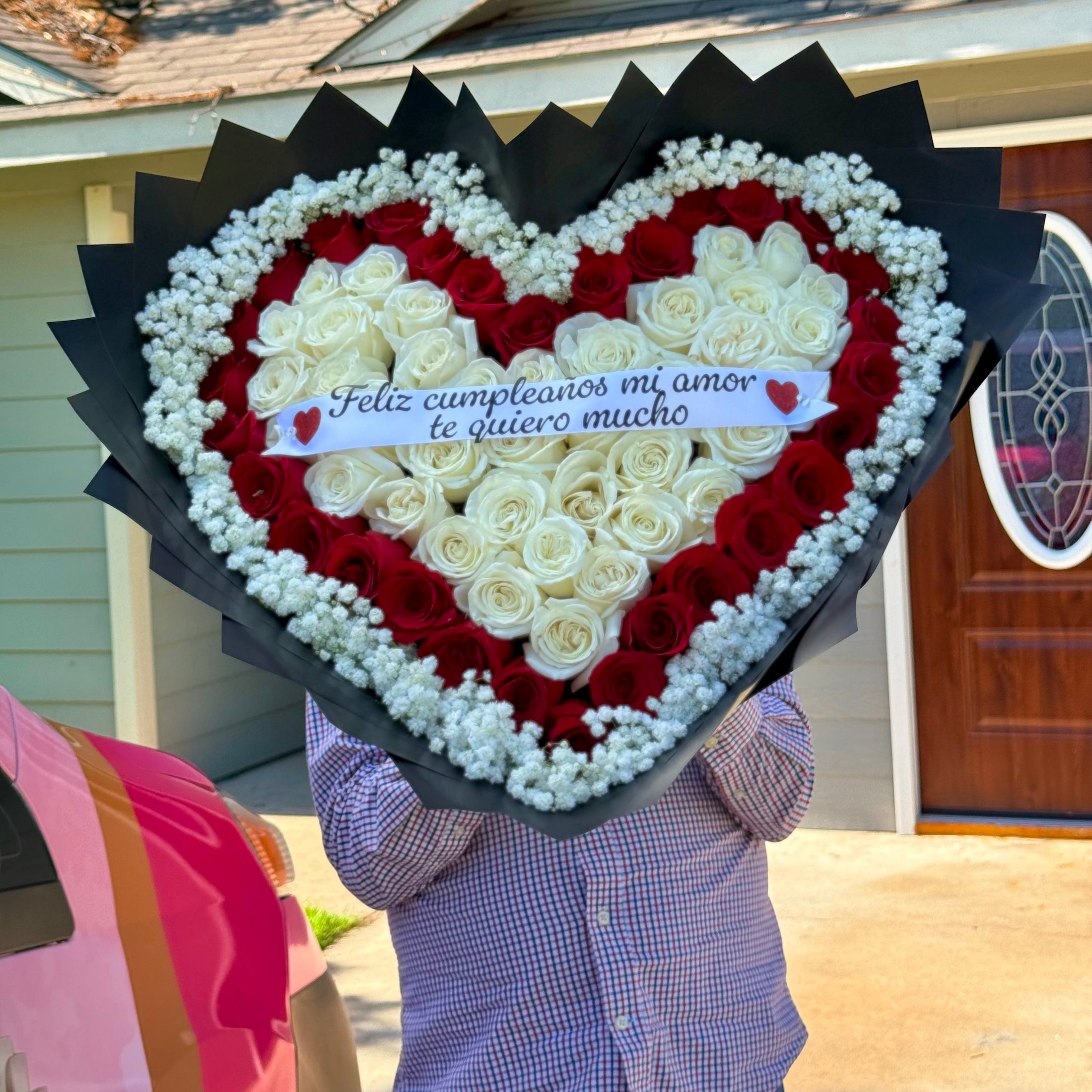 Ramo de corazón ❤️🌹