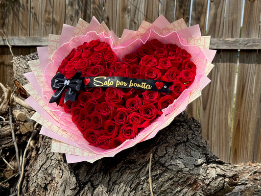 Ramo de corazón 🌹