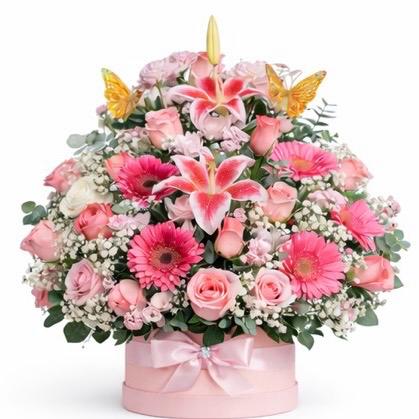 Caja de flor surtida